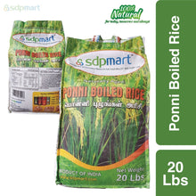 Load image into Gallery viewer, SDPMart Premium Ponni Boiled Rice - 20 Lbs