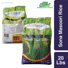 Load image into Gallery viewer, SDPMart Premium Sona Masoori Rice - 20 Lbs