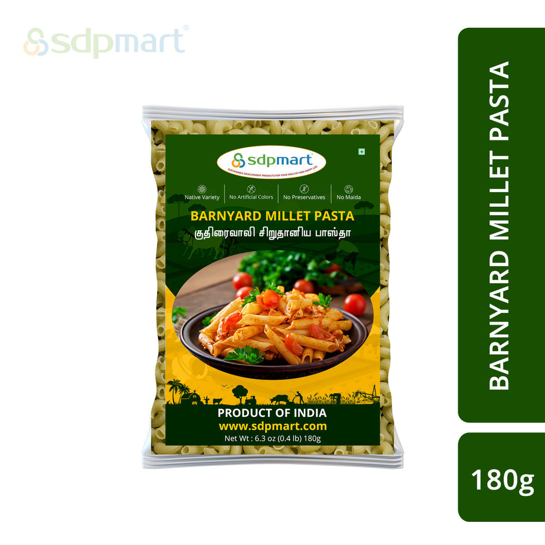 SDPMart Barnyard Millet Pastas 180g - SDPMart