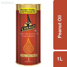 Load image into Gallery viewer, SDPMart Chekko Virgin Peanut Oil - 1L

