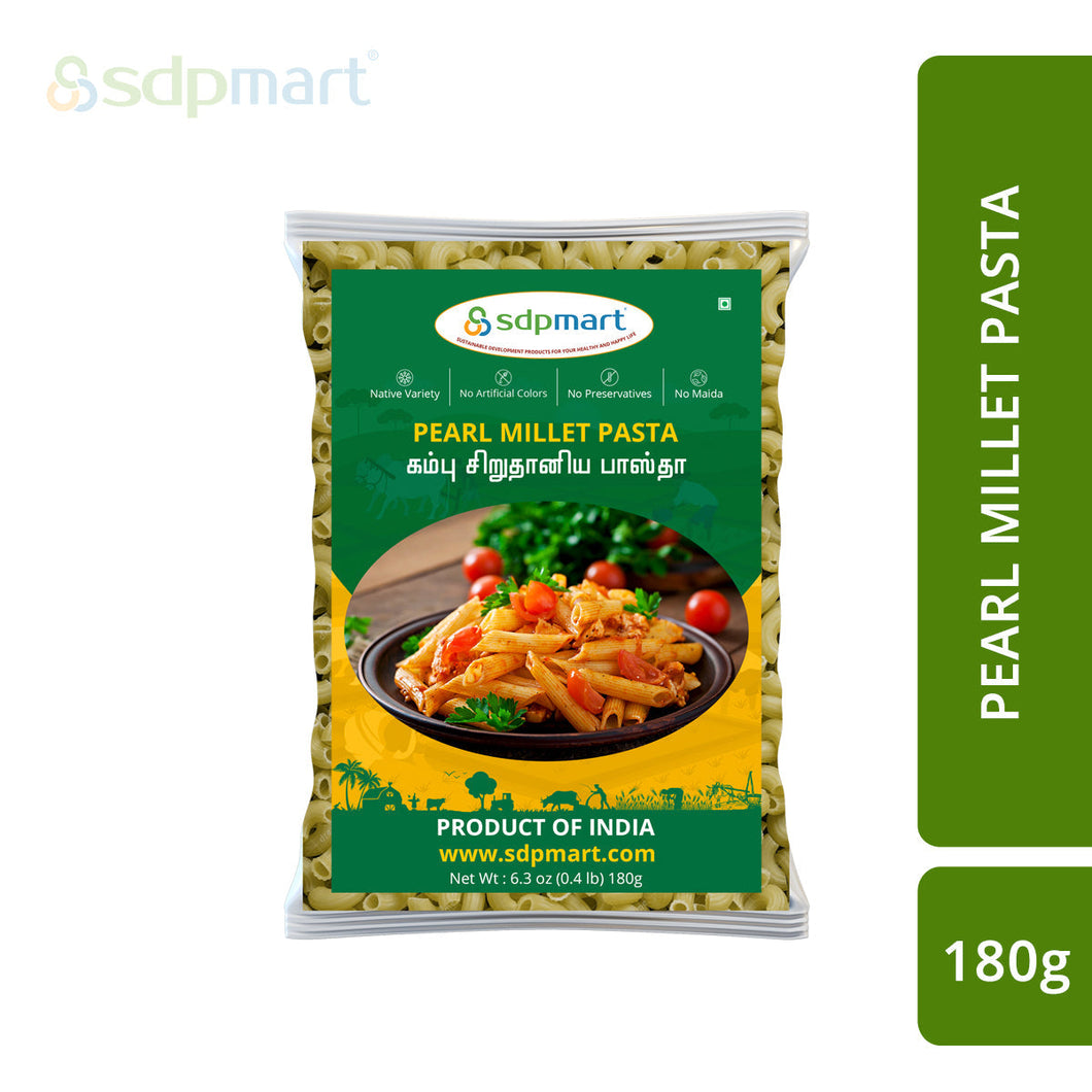 SDPMart Pearl Millet Pastas 180g - SDPMart