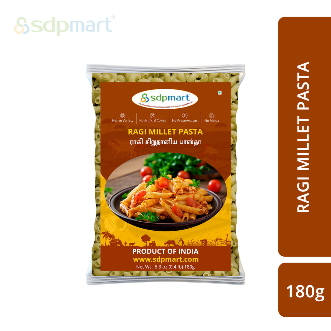 SDPMart Ragi Millet Pastas 180g - SDPMart