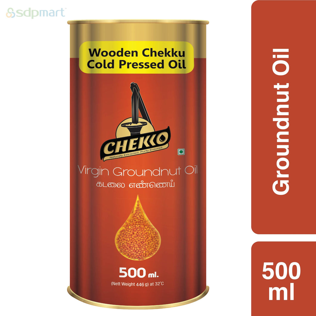 SDPMart Chekko Virgin Peanut Oil - 500ml