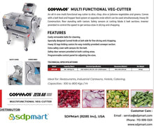 Load image into Gallery viewer, SDPMart Cosmos Multi-Functional Vegetable Cutter
